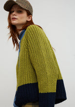 Load image into Gallery viewer, Dr. Bloom Braid front knit Verde
