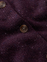 Load image into Gallery viewer, Seasalt Dawson pick cardigan merino Grape
