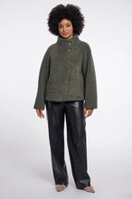 Load image into Gallery viewer, Rino &amp; Pelle Denu teddy jacket Misty Basil
