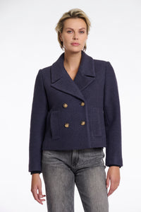 Rino & Pelle Donia DB twill tailored jacket Night Grey