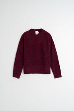 Load image into Gallery viewer, Indi &amp; Cold Cable cosy knit Aubergine
