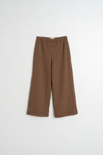 Load image into Gallery viewer, Indi &amp; Cold James Check tricot trouser Chocolate
