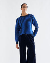 Load image into Gallery viewer, Compañia Fantastica Striped sweater Blues

