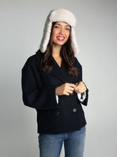 Load image into Gallery viewer, Nooki Billie faux teddy fur trapper hat Natural
