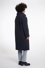 Load image into Gallery viewer, Rino &amp; Pelle Elicia teddy double breasted coat Night Grey
