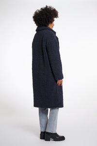 Rino & Pelle Elicia teddy double breasted coat Night Grey