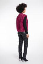 Load image into Gallery viewer, Rino &amp; Pelle Elona fluffy knit gilet Sugar Plum
