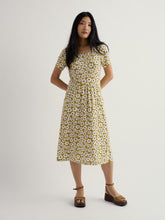 Load image into Gallery viewer, Seasalt Enor jersey dress Inked Cosmos Avocado - CW CW 
