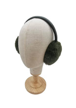 Load image into Gallery viewer, Nooki Estella faux fur ear muffs Olive

