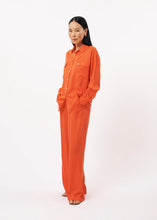 Load image into Gallery viewer, FRNCH Vivienne oversized lyocell shirt Tomato
