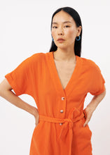 Load image into Gallery viewer, FRNCH Lika playsuit Orange

