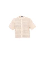 Load image into Gallery viewer, FRNCH Armel broderie lace blouse Creme
