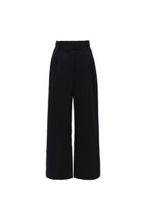 FRNCH Albane classic cotton trouser Bleu Marine