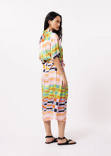 Load image into Gallery viewer, FRNCH Paige graphic print dress Hot Palette
