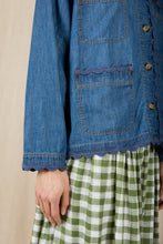 Load image into Gallery viewer, Bonté Florence ric rac detail denim jacket Mid Indigo - CW CW 
