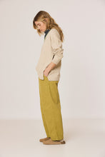 Load image into Gallery viewer, Indi &amp; Cold Tapered  leg corduroy trouser Safari Green
