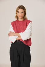 Load image into Gallery viewer, Indi &amp; cold knitted tank Rosa
