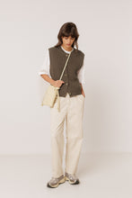Load image into Gallery viewer, Indi &amp; Cold Ribbed button knit tank
