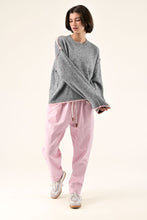 Load image into Gallery viewer, Orfeo Roisin wrap front knit Grey Pink - CW CW 
