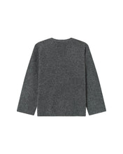 Load image into Gallery viewer, Grace &amp; Mila Saints slogan knit Anthracite
