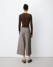 Load image into Gallery viewer, Grace &amp; Mila Arnold check trousers Beige
