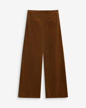 Load image into Gallery viewer, Grace &amp; Mila Abriel wide leg corduroy trouser Coffee
