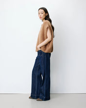 Load image into Gallery viewer, Grace &amp; Mila Addison oversized knit waistcoat Camel
