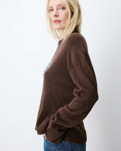 Load image into Gallery viewer, Grace &amp; Mila Aubin embroidered jumper Chocolate
