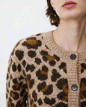 Load image into Gallery viewer, Grace &amp; Mila Agnes jacquard knit cardigan Leo
