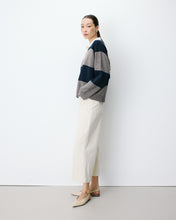 Load image into Gallery viewer, Grace &amp; Mila Astre knit polo shirt Marine
