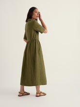 Load image into Gallery viewer, Seasalt Fen Violet linen dress Creek - CW CW 
