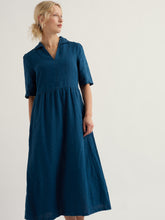 Load image into Gallery viewer, Seasalt Fen Violet linen dress Ocean Drift - CW CW 
