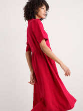 Load image into Gallery viewer, Seasalt Fen Violet linen dress Scarlet
