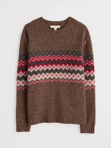 Seasalt Golden light jumper Sonata Gully Red Sail Mix