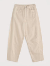 Load image into Gallery viewer, Seasalt Gwenver cotton barrel jeans Limestone
