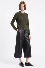 Load image into Gallery viewer, Artlove Ginger collared cardigan Khaki

