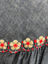 Load image into Gallery viewer, Orfeo Kristin embellished back detail shirt Midnight Indigo
