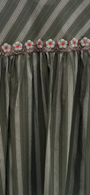 Load image into Gallery viewer, Orfeo Kristin embellished back detail shirt Khaki Stripe
