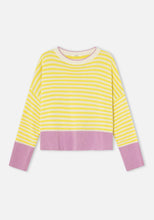 Load image into Gallery viewer, Dr Bloom Picoteo Amarillo stripe knit Yellow - CW CW 
