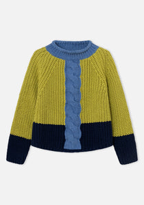 Dr. Bloom Braid front knit Verde