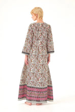 Load image into Gallery viewer, Chico Soleil Monica cotton maxi dress Rose Mandala - CW CW 
