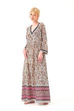 Load image into Gallery viewer, Chico Soleil Monica cotton maxi dress Rose Mandala - CW CW 
