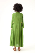 Load image into Gallery viewer, Chico Soleil Zazie pintuck detail dress Peridot Green - CW CW 

