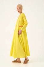 Load image into Gallery viewer, Chico Soleil Zazie pintuck detail cotton dress Bright Yellow - CW CW 
