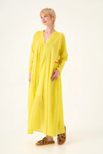 Load image into Gallery viewer, Chico Soleil Zazie pintuck detail cotton dress Bright Yellow - CW CW 
