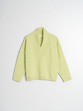 Load image into Gallery viewer, Indi &amp; Cold Shawl collar knit Sorbet
