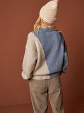 Load image into Gallery viewer, Indi &amp; Cold Intarsia gradient knit Blues
