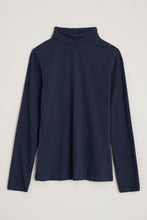 Load image into Gallery viewer, Seasalt Landing roll neck top Maritime
