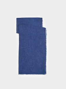 Nice Things cosy scarf Intense Blue