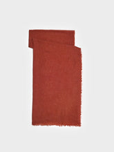 Load image into Gallery viewer, Nice Things Cosy scarf Dark Orange
